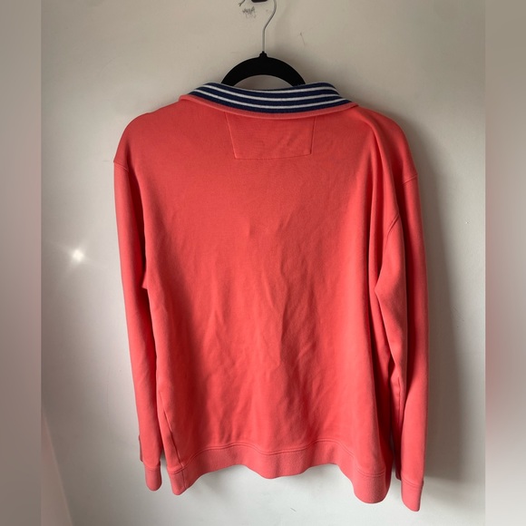 Southern Tide Skipjack Quarter Zip Coral Men’s Large - Picture 4 of 5